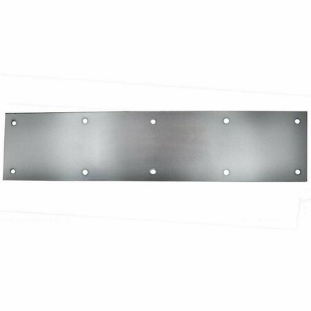 TRANS ATLANTIC CO. 10 in. x 34 in. Kick Plate - Stainless Steel Finish GH-KP1034-US32D